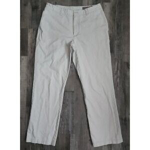 Vineyard Vines Breaker Pants Mens 33x32 Beige Khaki Cotton Chino Trousers Casual